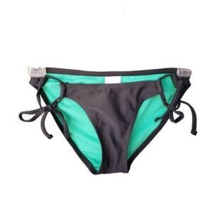 Women's Bikini Bottoms Side Loop Tie Hipster Bikini Bottoms XS NWOT Clearance